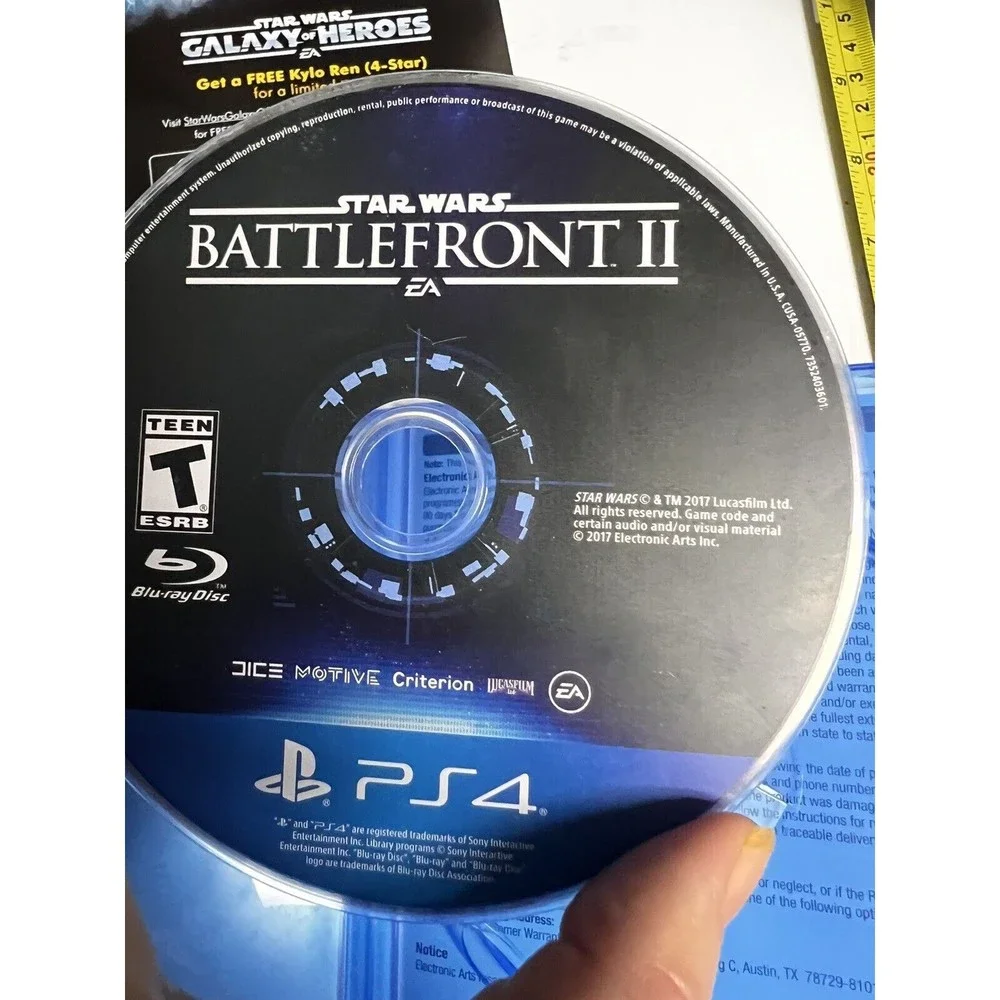 Star Wars Battlefront‎ II Sony PlayStation 4 PS4 Game 162308